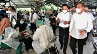 Persiapan Kuliah Tatap Muka, Gubernur Sumut Tinjau Vaksinasi di Kampus USU