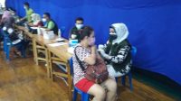 Sebagai 3 Pilar, Polsek Medan Area Laksanakan Vaksinasi Covid-19 Yang Pertama
