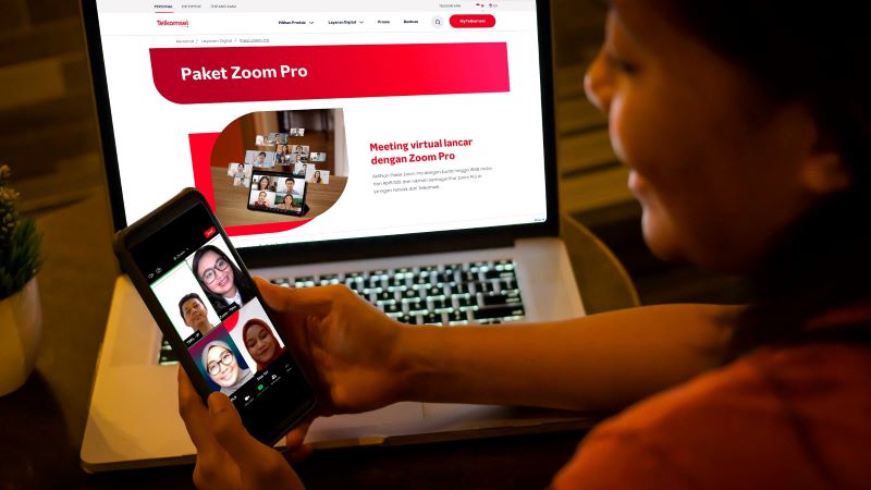 Telkomsel Berkolaborasi dengan Zoom Hadirkan Pengalaman Premium Interaksi Virtual yang Terjangkau