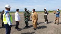 Temui Menteri KP di Bandara, Wabup Fauzi Yusuf Sampaikan Potensi Perikanan Aceh Utara