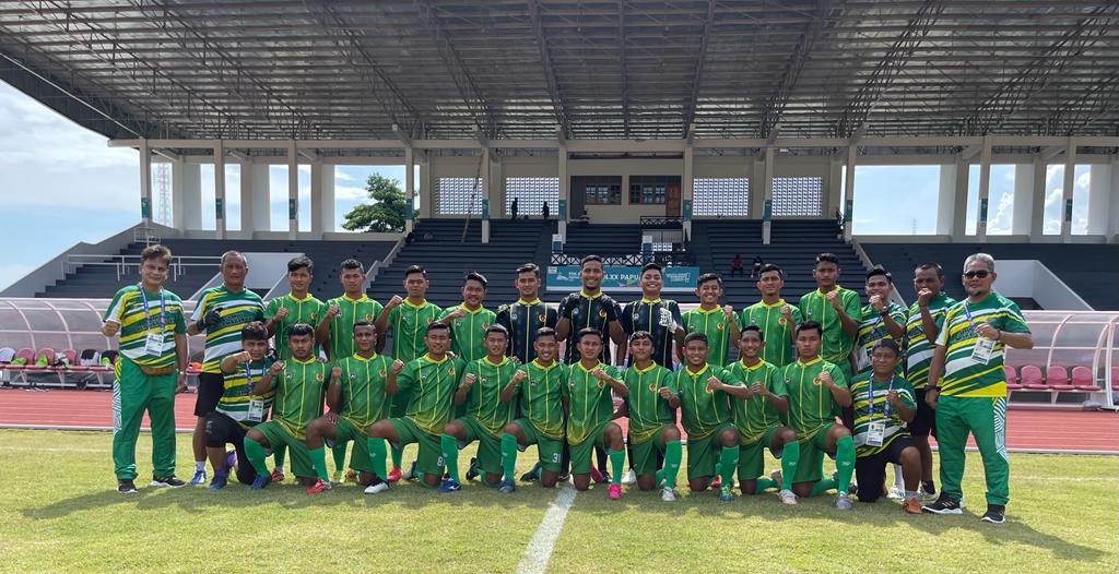 Tim Sepakbola Sumut Uji Lapangan Jelang Laga PON Papua