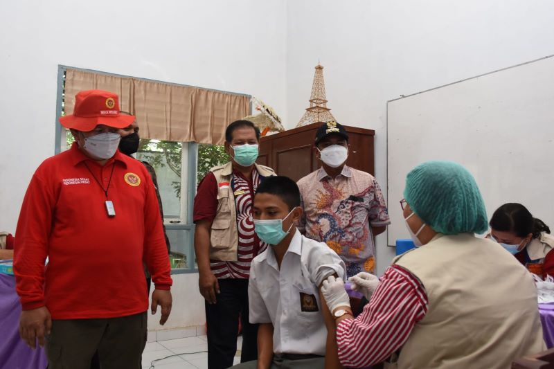 Pemkab Sergai-BINDA Sumut Jalin Sinergitas Laksanakan Vaksinasi Pelajar