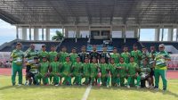 Sepakbola Sumut Incar Kemenangan Hadapi Aceh-1 JAYAPURA | kliksumut.com - Tim Sepakbola Sumatera Utara (Sumut) menargetkan kemenangan saat menghadapi Aceh pada pertandingan pertama Grup D babak enam besar PON XX di Stadion Mandala Jayapura, Jumat (8/10/2021) pukul 15.00 WIT.