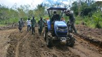 TMMD Ke-112 Kodim 0206/Dairi Akselerasikan Perbaikan Ekonomi Warga Pelosok Desa