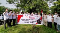 IKANAS SUMUT Peringati Hari Pahlawan 2021 di Jalan Jenderal Besar Dr H. Abdul Haris Nasution