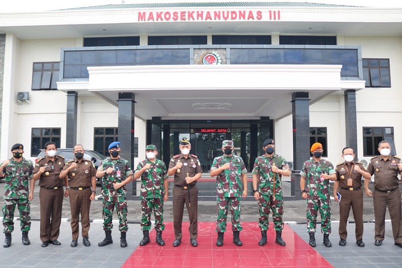 Jaksa Agung Muda Pidana Militer Berkunjung ke Makosekhanudnas III