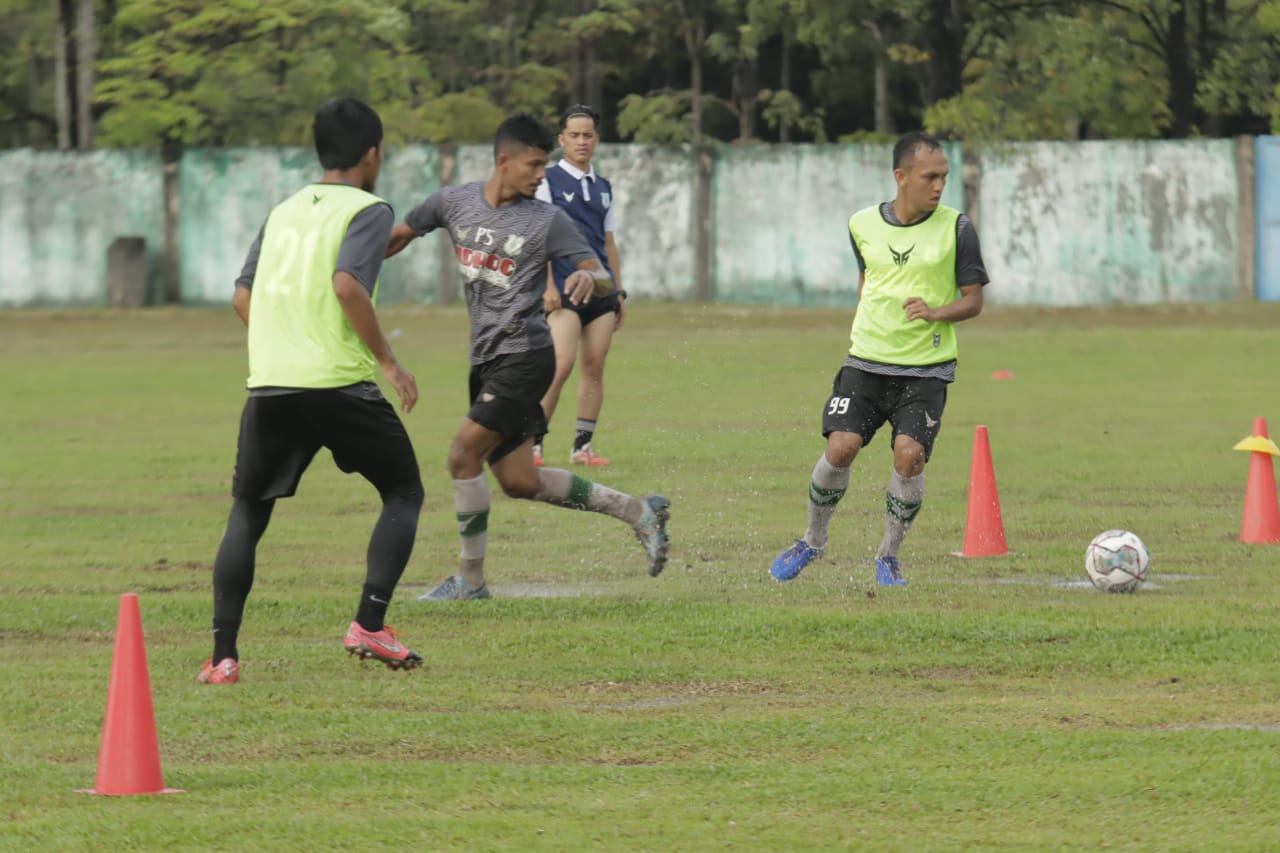 PSMS Kembali Gelar Latihan, Fokus Serangan dan Bertahan