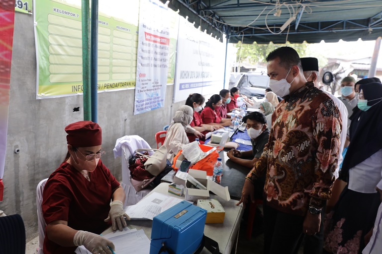 Tembus 1.000 Pendaftar, Wagub Sumut Apresiasi Vaksinasi IKANAS Medan