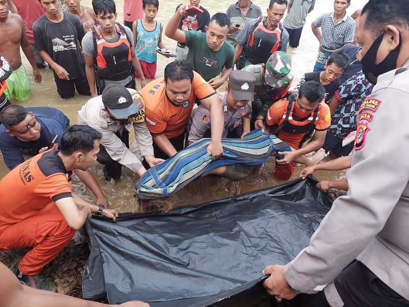 Tim Gabungan Temukan Korban Hanyut di Sungai Pandan Aceh Tamiang