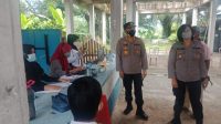 Kapolres Beserta PJU Polresta Deli Serdang Tinjau Vaksin di Willayah Hukumnya