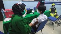 Polsek Medan Timur Gelar Vaksinasi Covid-19 Bagi Pelajar