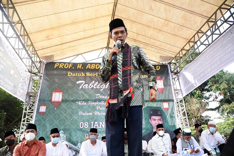 UAS Ajak Generasi Muda Sumut Jauhi Narkoba