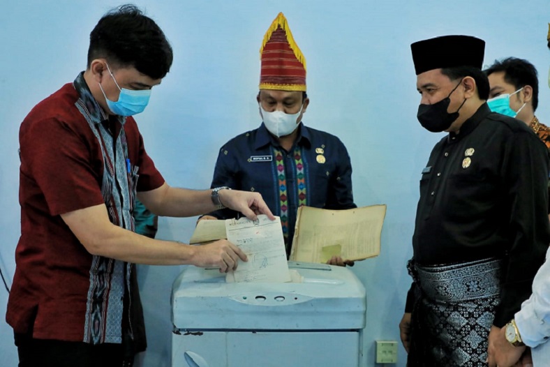 Pemko Medan Musnahkan 4.259 Arsip Berusia dibawah 10 Tahun