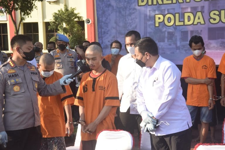 Polda Sumut Ungkap Keberhasilan Dari Beberapa Polres Menangani Kasus Curanmor