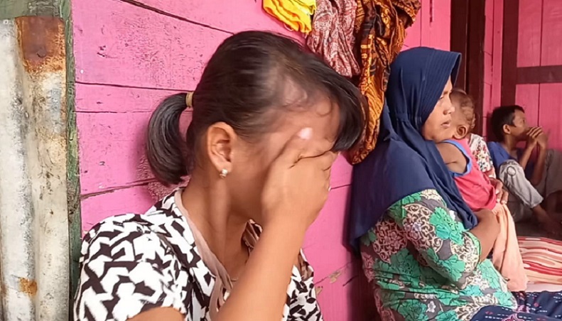 Sri Anak ABK Mila I Meminta Ayahnya Pulang Dengan Selamat