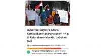 2 Ribu Lebih Petisi Dukungan Untuk Kembalikan Hak Rumah Masidi Dkk Pensiunan PTPN