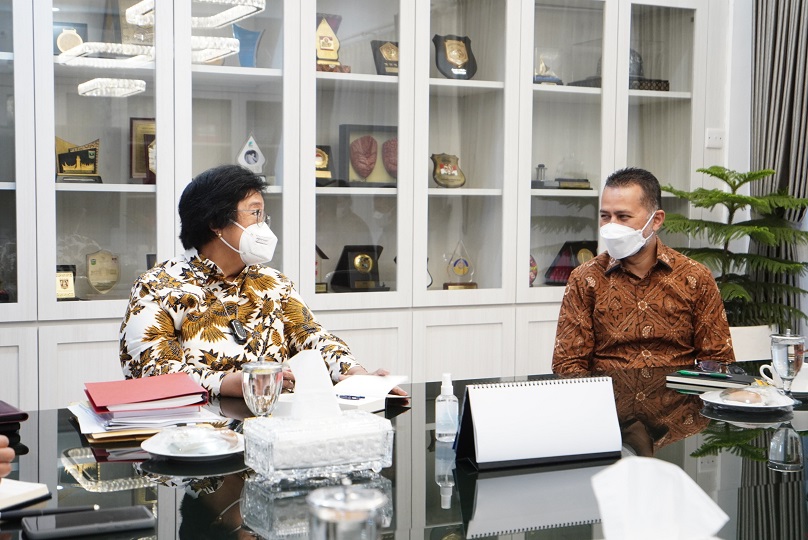 Wagub Sumut Minta Dukungan Menteri LHK, Kembangkan Bukit Lawang - Tangkahan dan Buka Jalur Alternatif Karo