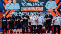 Wali Kota Medan Buka Tournament Badminton