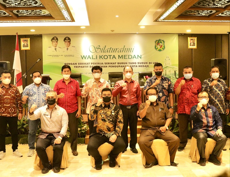 Wali Kota Medan: Serikat Pekerja Dan Pelaku Usaha Harus Saling Koordinasi