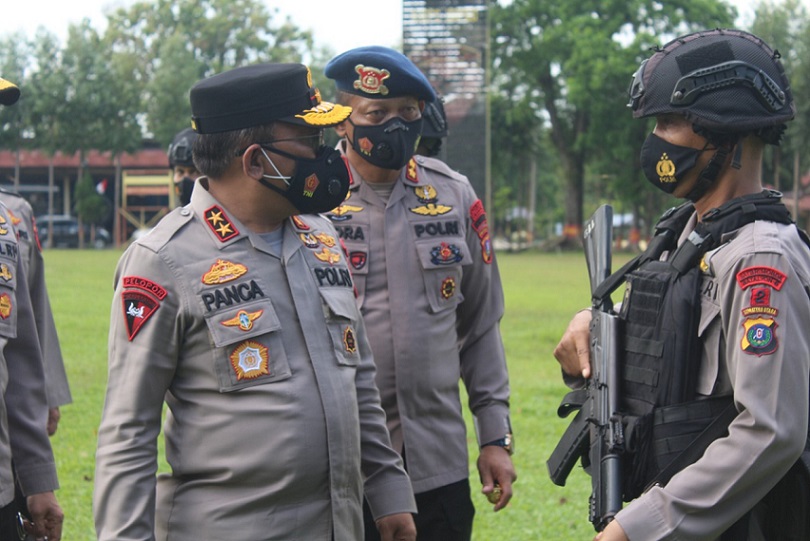 Kapolda Sumut Lakukkan Sidak di Pematangsiantar Dorong Prokes Ketat dan Vaksinasi Lansia
