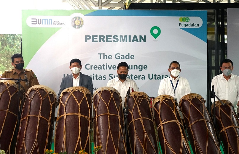 Pegadaian Dorong Milenial USU Manfaatkan The Gade Creative Lounge untuk Menjadi Enterpreneur