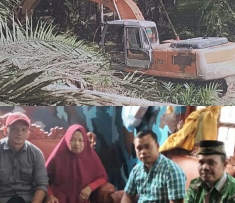 Tiga Tahun Kasus Pengrusakan Tanaman Kelapa Sawit "Jalan Ditempat", Korban Adukan Ke Pos Vakum Adin Palas