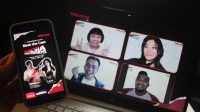 Telkomsel Gelar Meet the Cast Indonesian Esport Legends Bersama Livy Renata dan RRQ Kenbo