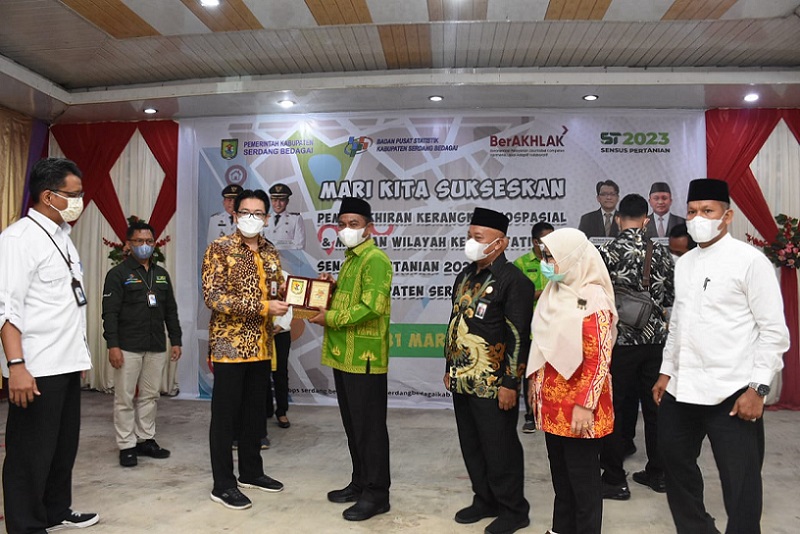 Pemkab Sergai - BPS Sinergi Lakukan Pemutakhiran Data Pertanian