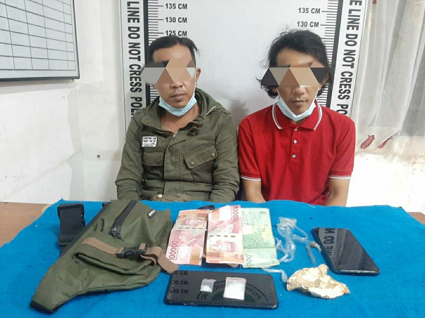 Rumah Tempat Jualan Sabu Digerebek Polisi di Siantar, Kedua Pria Dibekuk