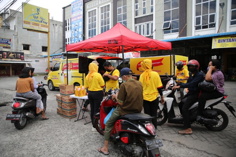 Kunci Mas Jual Minyak Goreng Harga Spesial dan Santuni Anak Yatim di Ramadan Lalu