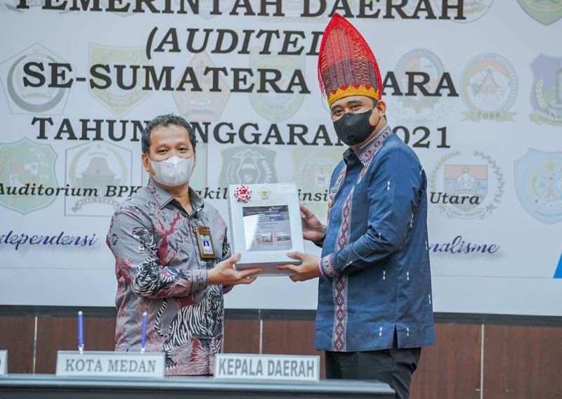 Pemko Medan Kembali Meraih Predikat WTP Dari BPK RI Perwakilan Provinsi Sumut