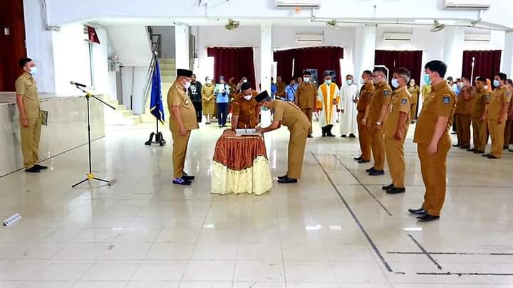 207 Pejabat Baru Pemkot Sibolga Dilantik