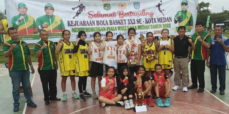 Ketua KONI Medan Dukung Kejuaraan Basket 3x3
