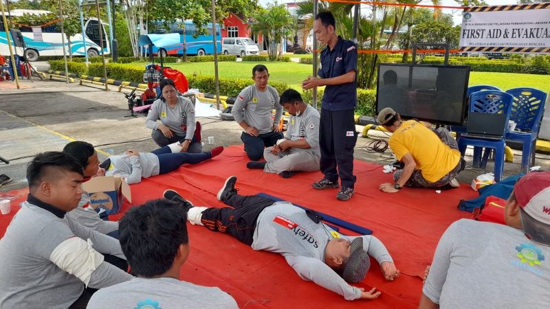 Siapkan Penanganan Darurat, PLTU Labuhan Angin Gelar Budaya Pelatihan K3 