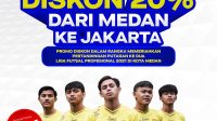 COSMO JNE FC Siap Berlaga di Kota Medan dan Berikan Diskon Ongkir 20%  