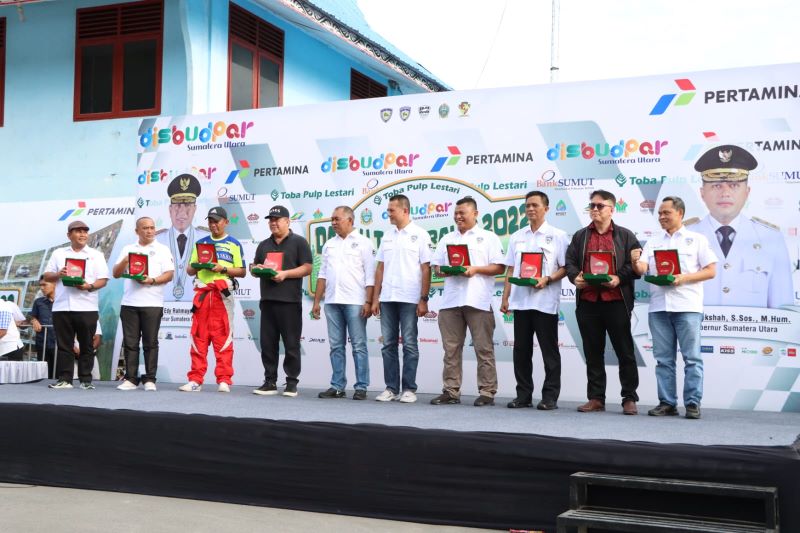 Closing Ceremonial Even Danau Toba Rally 2022 Di Parapat, Dihadiri Para Sponsor