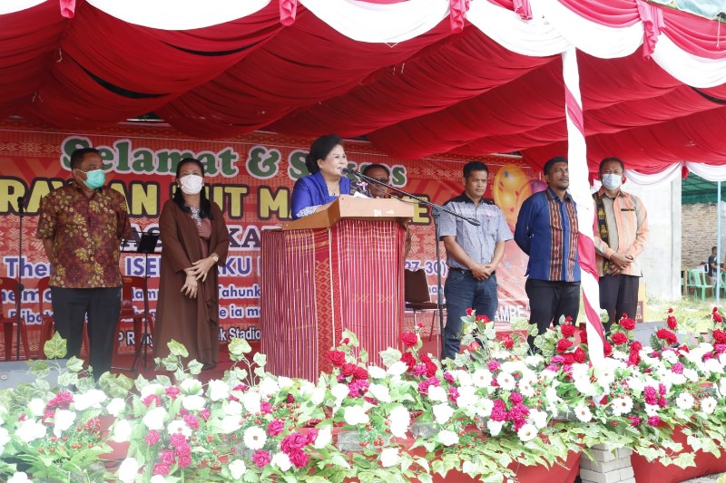 Hut Mamre Klasis Kabanjahe, Dihadiri Cory Sebayang
