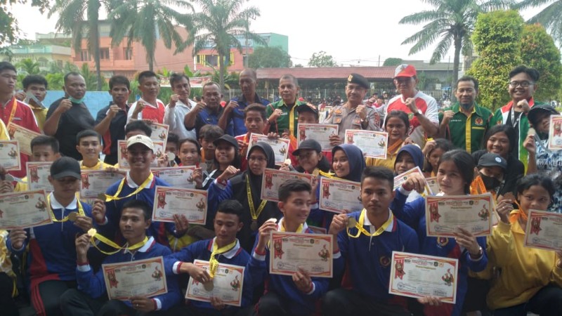 Medan Denai Sandingkan Emas Cabor Cricket