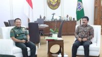 Menteri ATR/Kepala BPN Terima Silaturahmi Kepala Staf Angkatan Darat