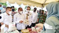 Semarakkan HUT ke-77 Kemerdekaan RI, Pemprov Sumut Gelar Bazar dan Pasar Murah