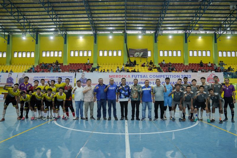 Tutup Perhelatan Merdeka Futsal Competition 2022, Lokot Berharap Lahir Talenta Muda dari Sumut