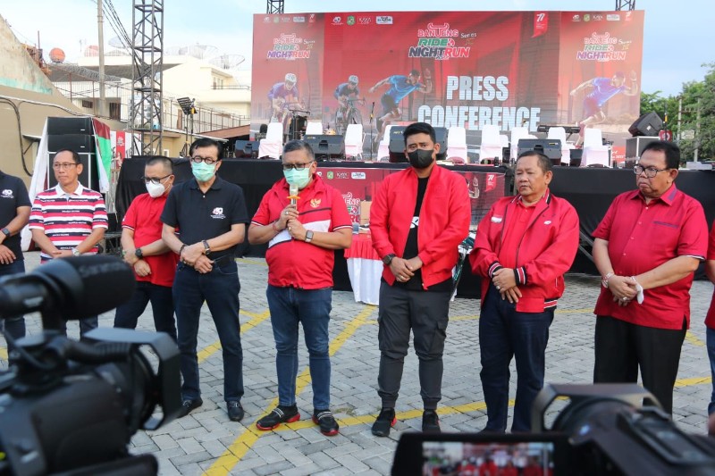 Wali Kota Apresiasi Digelarnya Banteng Ride & Nightrun 2022 Di Kota Medan