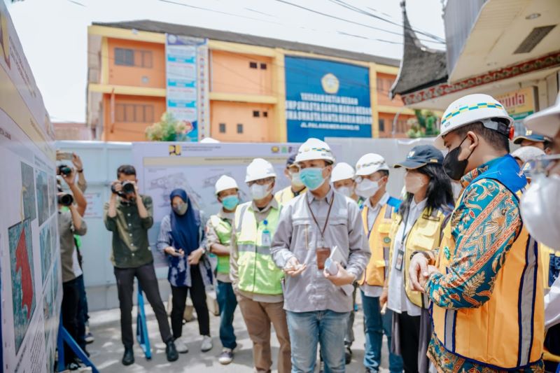 Bobby: Pembangunan Infrastruktur Permukiman Kota Lama Kesawan 2023 Selesai