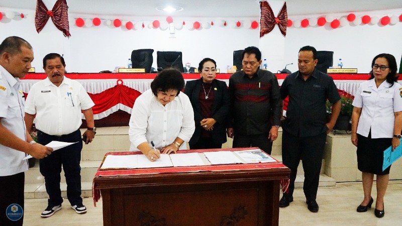 Bupati Karo Hadiri Rapat Paripurna DPRD Kabupaten Karo Tahun 2022