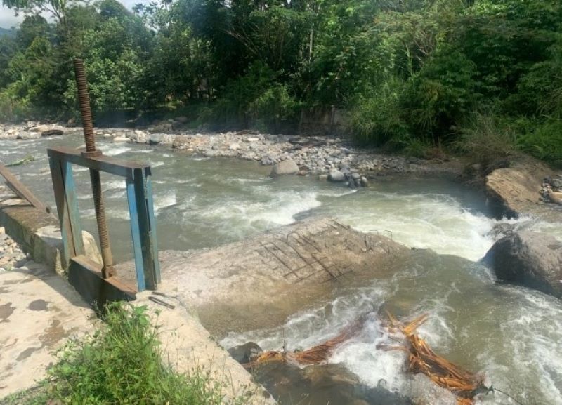 Dihantam Banjir Irigasi Di Jongar Jaya Rusak Parah