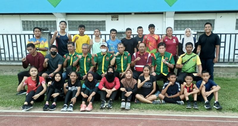 Ketua KONI Medan Tinjau Persiapan Atlet Menuju Porprovsu 2022