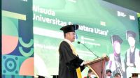 Rektor USU Tekankan Kualitas Karakter kepada 3.180 Wisudawan