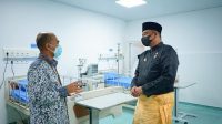 Wali Kota Medan Bobby Nasution saat meninjau RSUD Bachtiar Jafar (istimewa)