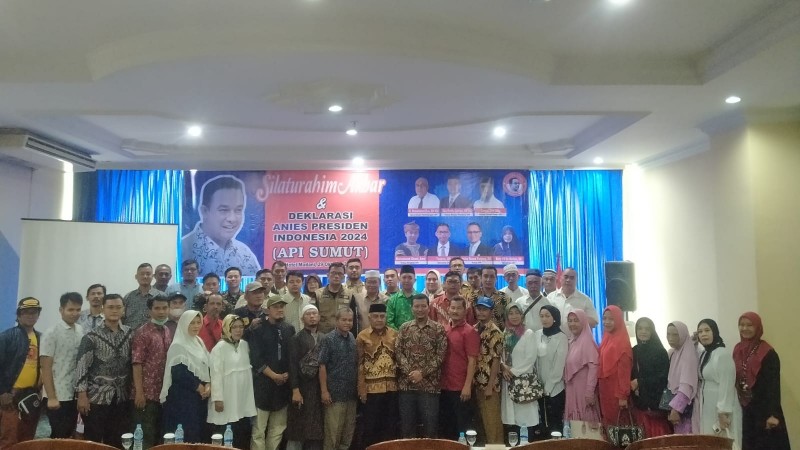 API Sumut Siap Menangkan Anies Jadi Presiden