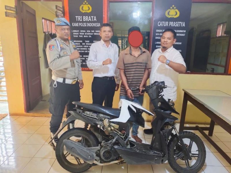 Anggota Polsek Bambel Ciduk Pelaku Curanmor